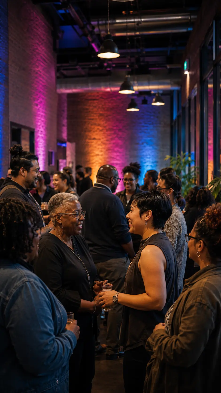 Tru Colorz community members connecting